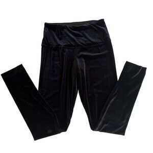 Lysse Mara Velvet Legging black size M medium velour pull on stretch